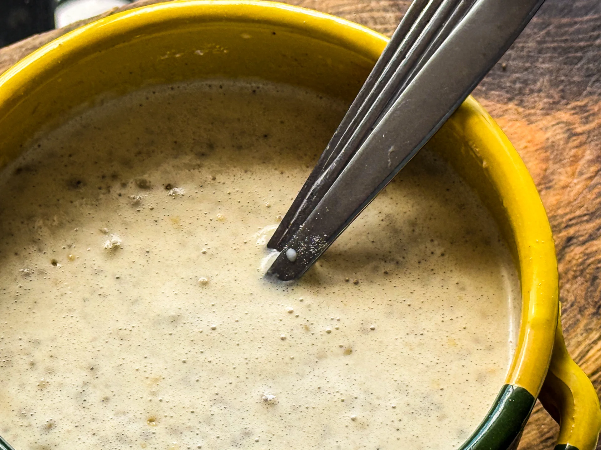 L'appareil à clafoutis sans gluten