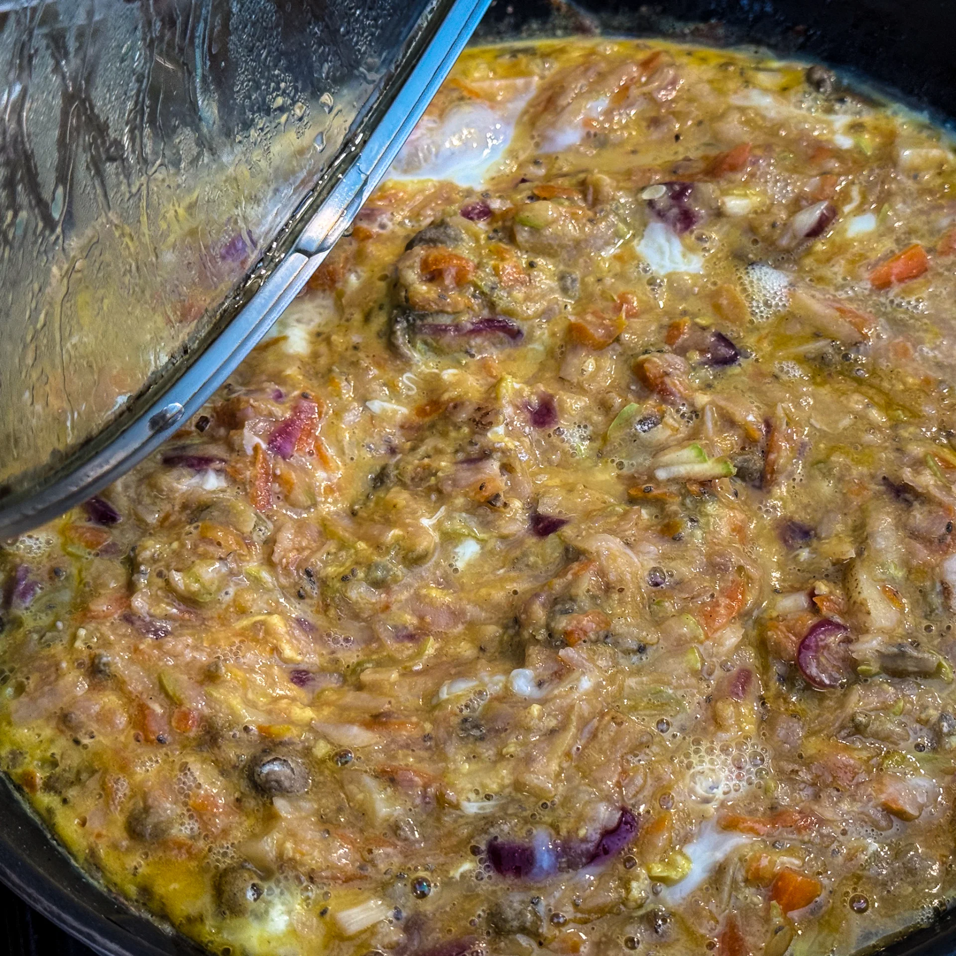 Oeufs battus au Droh