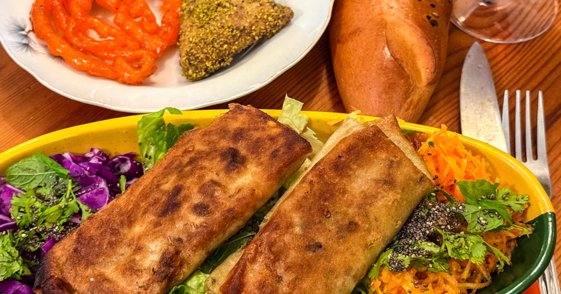 Rouleaux de Printemps Méditerranéens